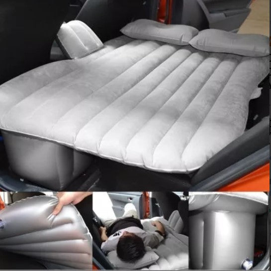 Colchón Inflable para auto + 2 almohadas