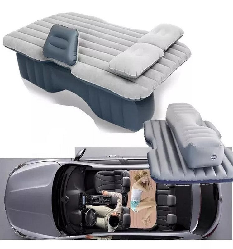 Colchón Inflable para auto + 2 almohadas