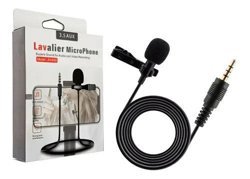 Microfono Condensador De Solapa Lavalier