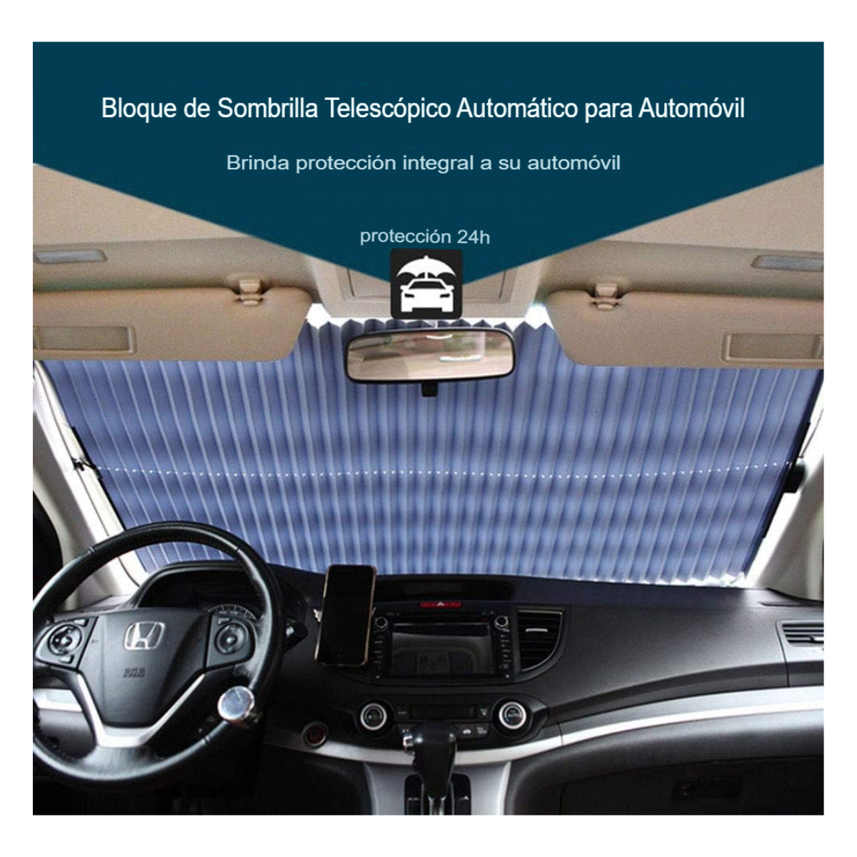 Cortina Plegable de 65 cm para Auto