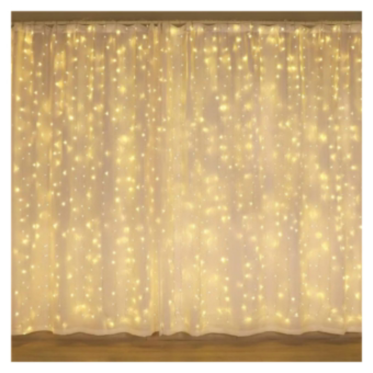 Luces de Cortina Blanca de 3x1 metros