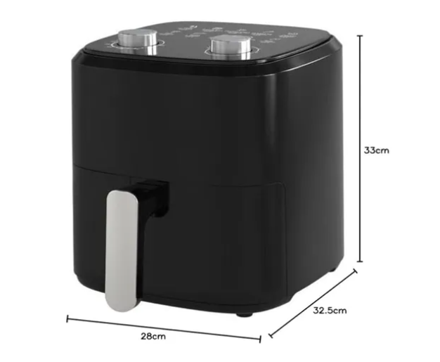 Freidora de Aire Tasbel 5.5 L